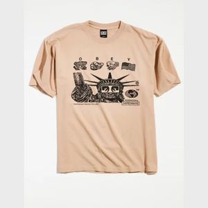 Urban Outfitters OBEY INTERNATIONAL HARDWARE HEAVYWEIGHT T-SHIRT